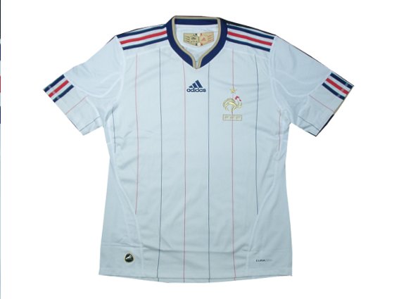 フランス代表 2010 アウェイ 半袖 ユニフォーム ADIDAS ＜ワールド