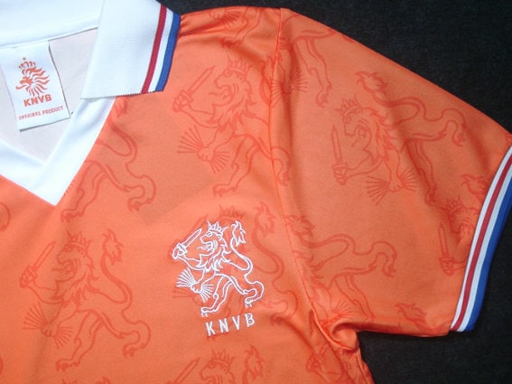 オランダ代表 1994 ホーム 半袖 ユニフォーム 復刻モデル/94年W杯