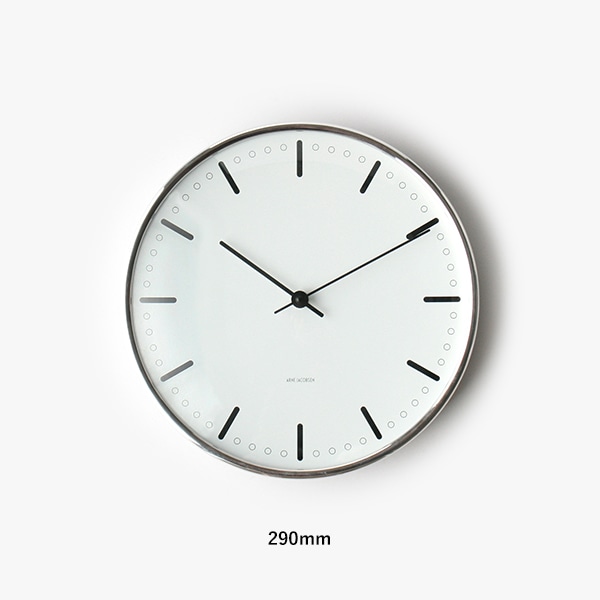 Arne Jacobsen アルネ ヤコブセン CITY HALL シティーホールクロック