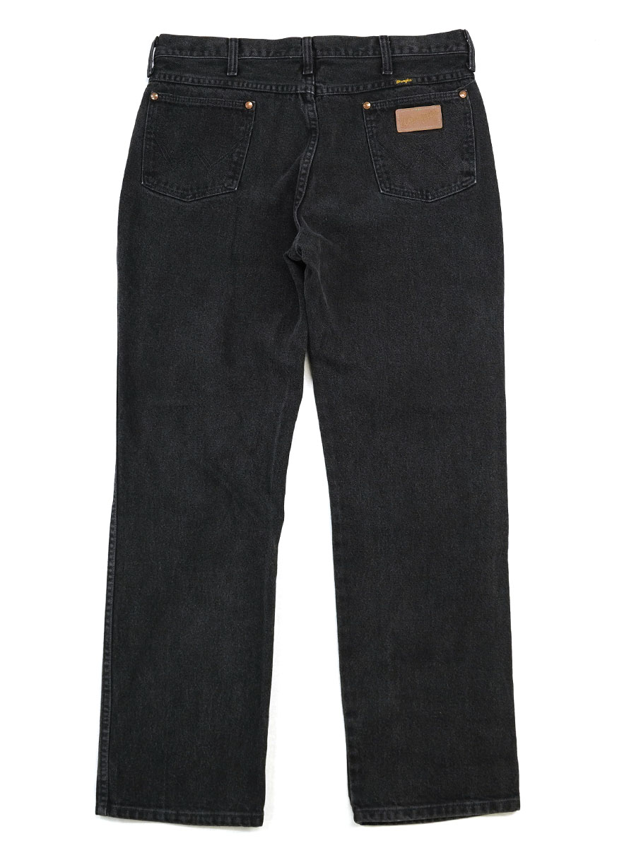 80's～ Wrangler ブラックデニムパンツ 表記(36x32) USA製 | SOLD