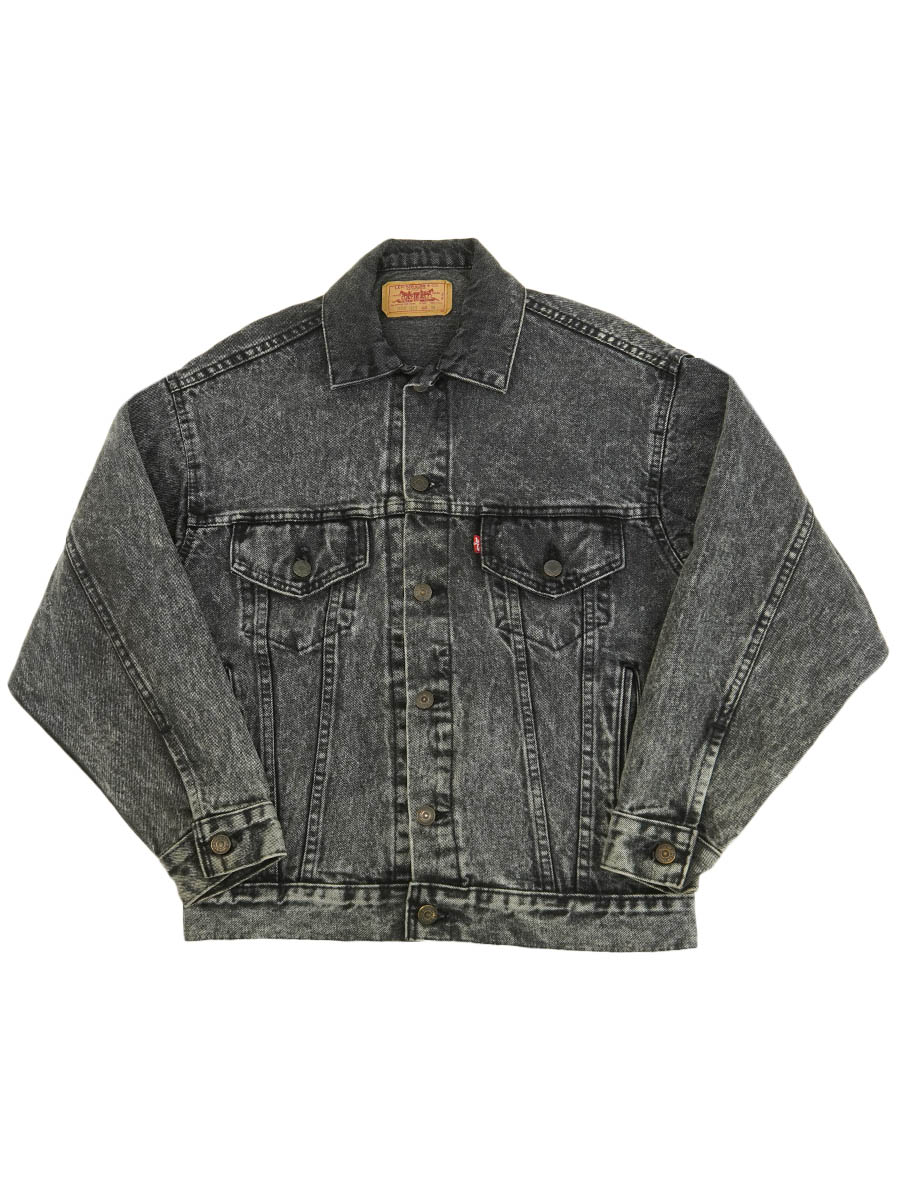 80's Levi's 70507 ブラック デニムジャケット 表記(XS) USA製 | NEW