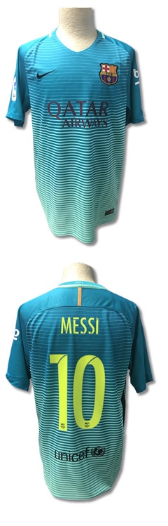 FCバルセロナ 2016-17 サードユニフォーム 10番 メッシ（リーガ）