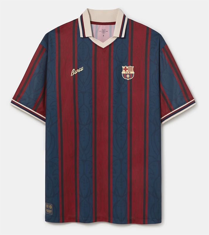 FCバルセロナ 125周年記念レトロシャツ（オーバーサイズ）