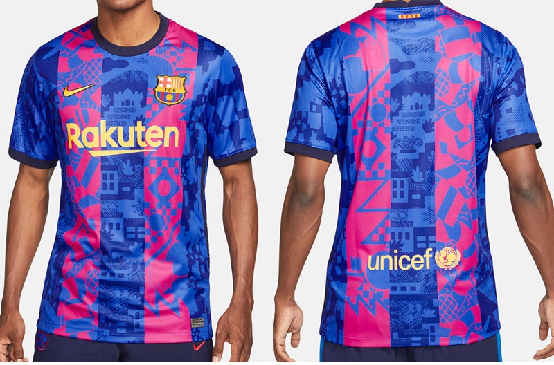 FCバルセロナ 2021-22 サードユニフォーム(CL)
