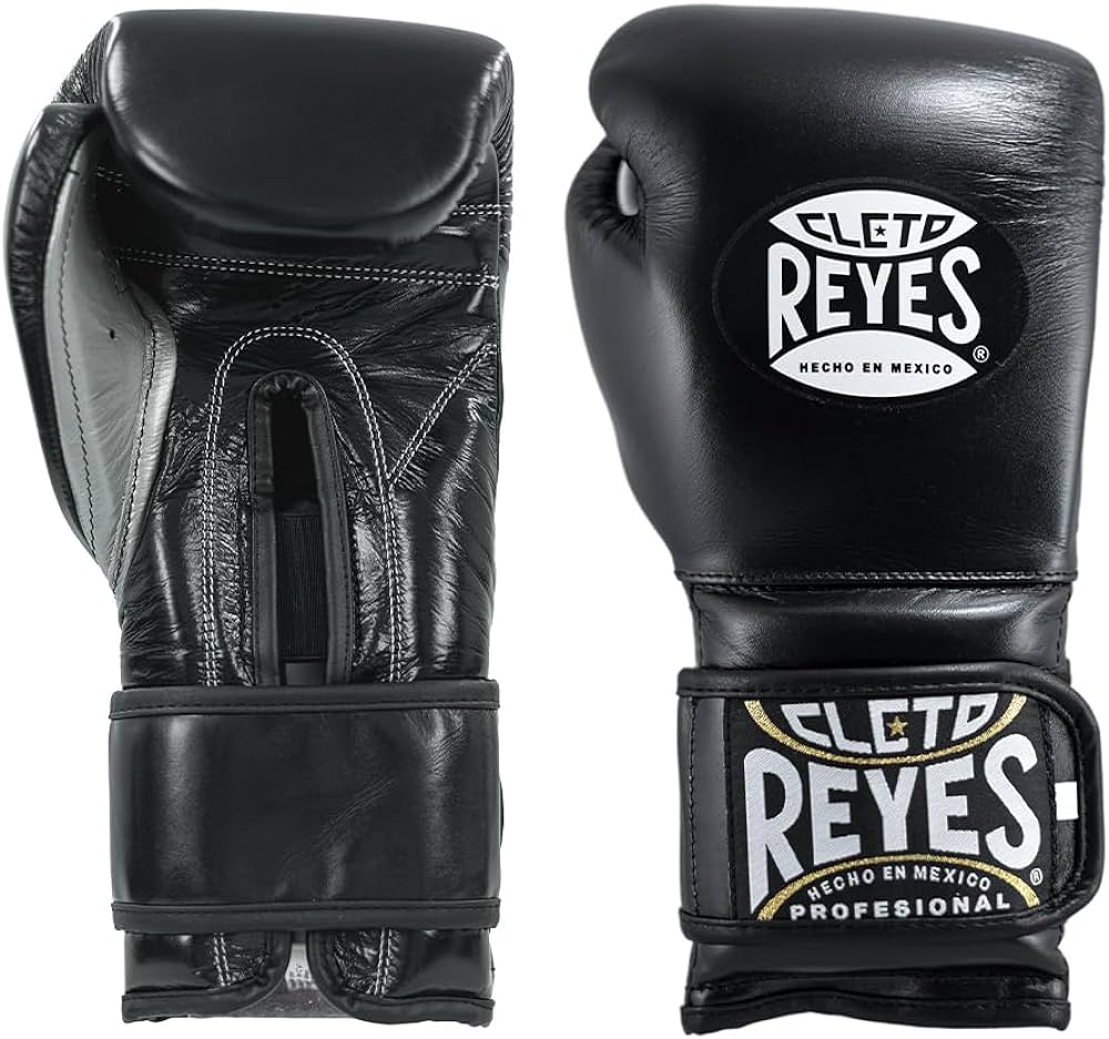 REYESスパーリンググローブ マジックテープ式・New黒(8oz-16oz