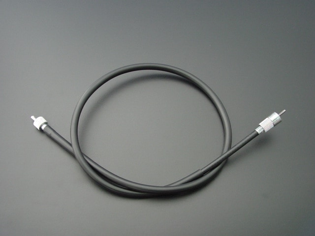 Z400FX/Z400GP/GPZ400F スピードメーターケーブル (5cmロング) 黒色