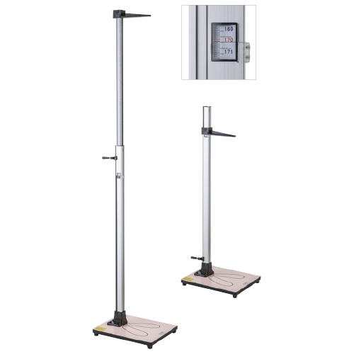 大型商品】身長計（伸縮式） 規格：2.0m｜計測・身体測定