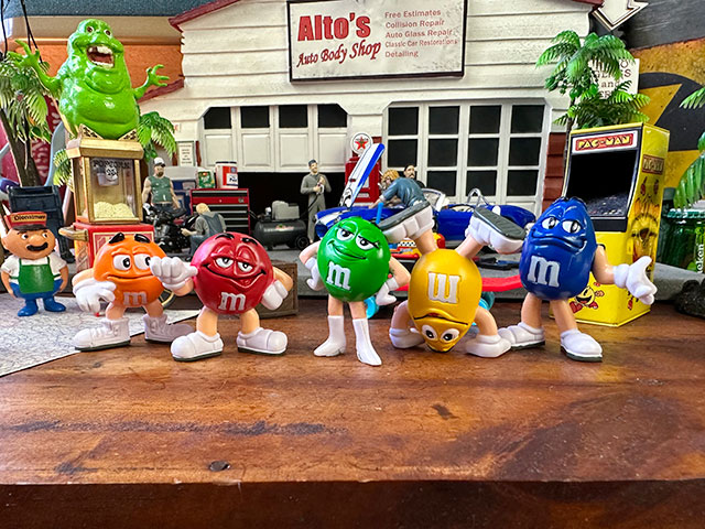m&m's PVCフィギュア 5体セットの通販・販売 | アメリカ雑貨のテーマ