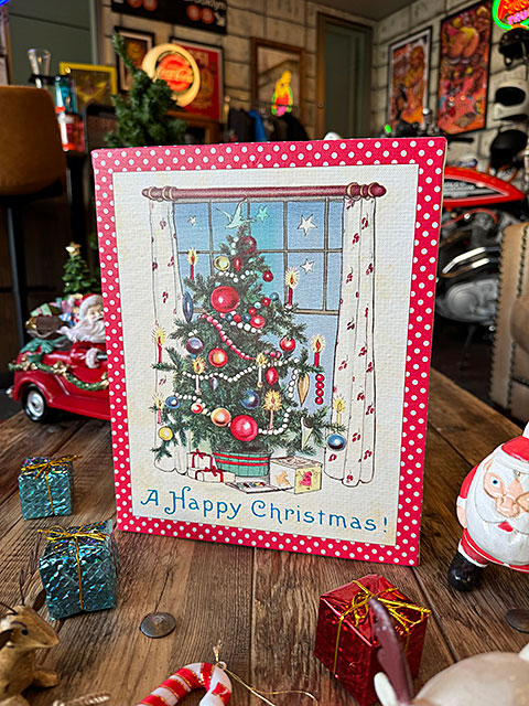 クリスマス キャンバスアートボード （クリスマスツリー）の通販・販売