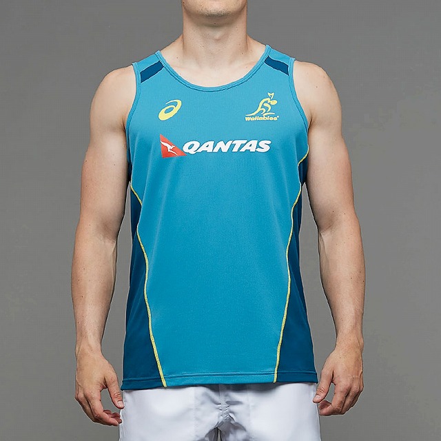 Wallabies】 ワラビーズ トレーニング シングレット 2017 タンクトップ