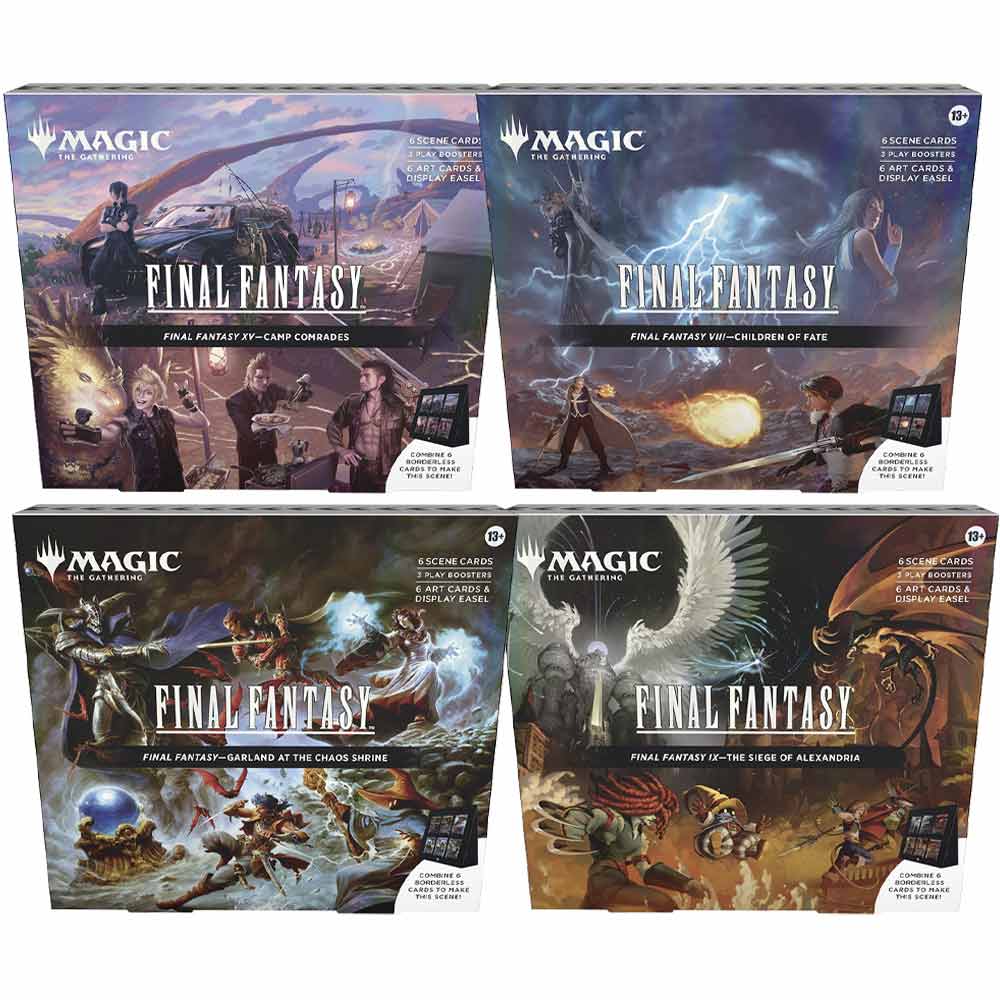 FINAL FANTASY シーン・ボックス4種アソート 英語版 BOX【MTG