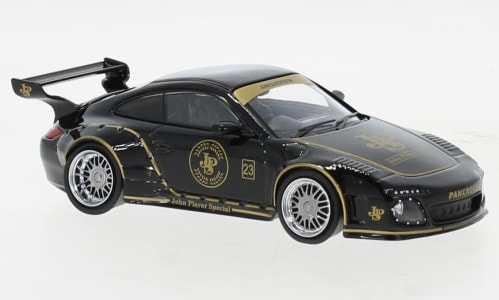 1/43 ポルシェ IXO Porsche 911 997 Old & New black Decorated RHD