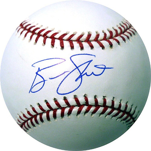 ヨアン・モンカダ 直筆サインボール Fanatics ホワイトソックス 金革