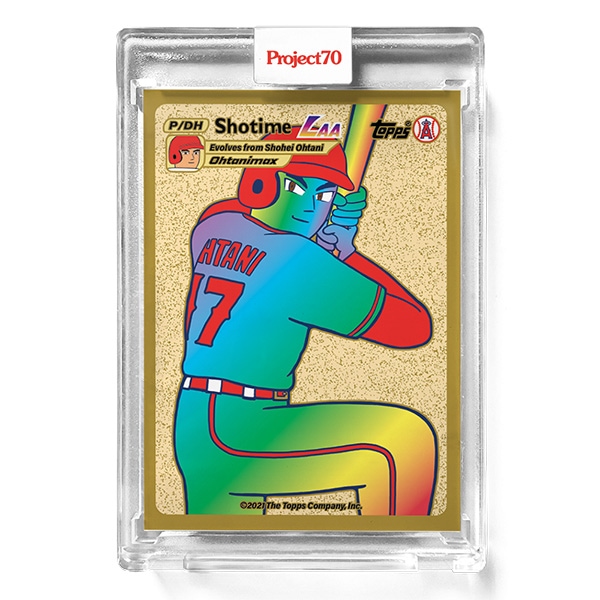 大谷翔平 #547 Topps Project70 Card Shohei Ohtani by Keith Shore 10