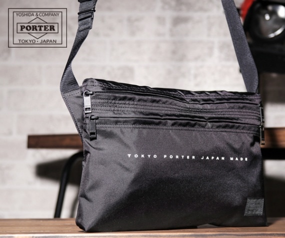 ポーター フラット ショルダーバッグ 861-16806 （カラー：カーキ