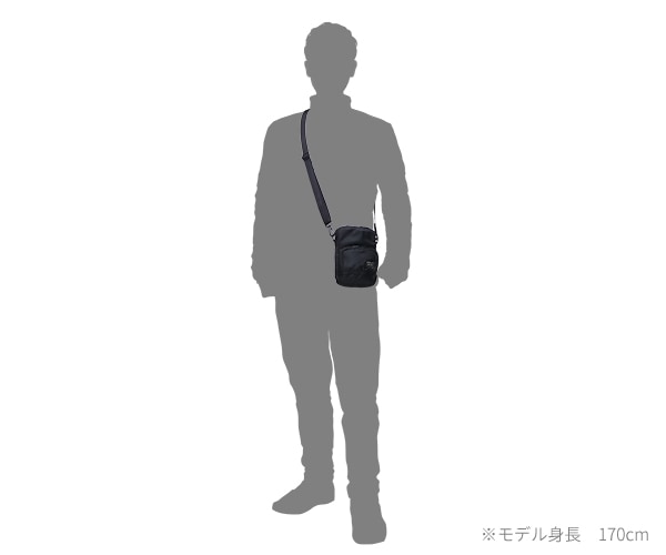 ポーター フラッシュ ショルダーバッグ 689-05950 （カラー：ブラック