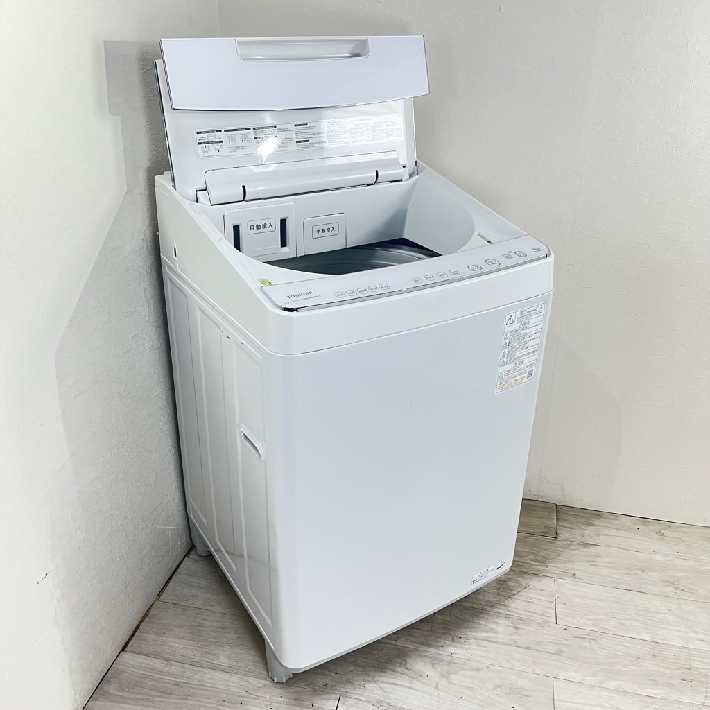 ☆884 洗濯機 東芝 10キロ 大容量 白 中古 設置無料 安い‼️ 884 東芝