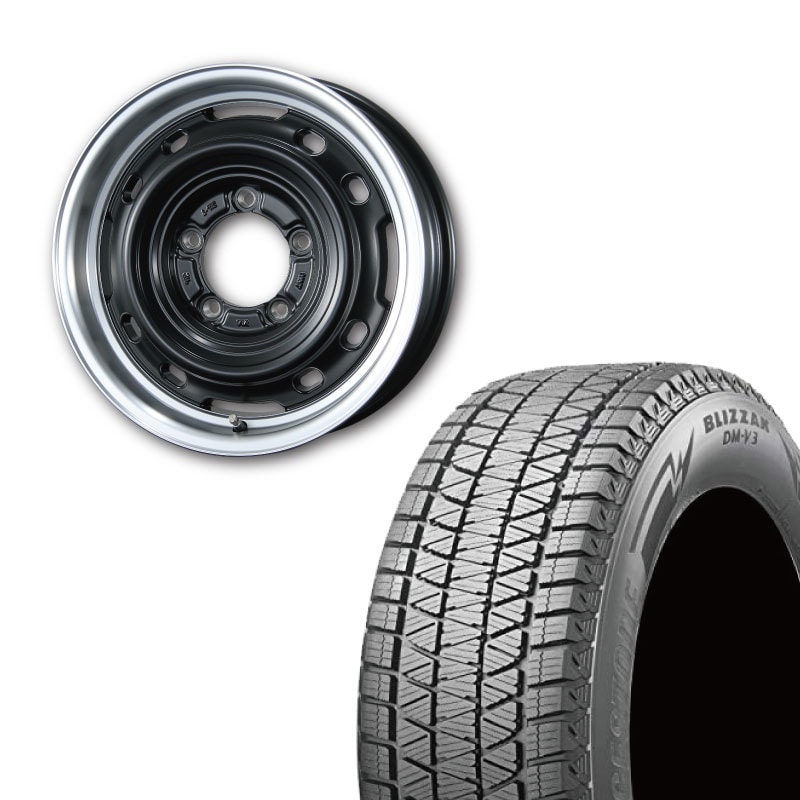 ジムニー 175/80R16 スタッドレス　たくみC スズキ ジムニー スタッドレスタイヤ&アルミホイールセット装着｜グー