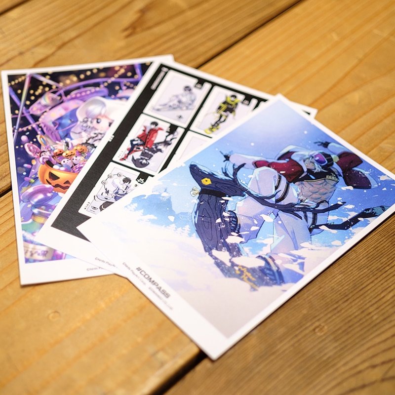 レア品 コテリ(Kotteri!)「her」「tu.」 + ポストカードセット レア品