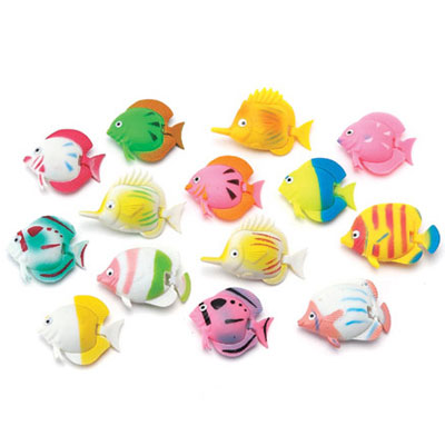 SALE】【卸価格】【徳用キャラクターすくい】プラ熱帯魚（100個入