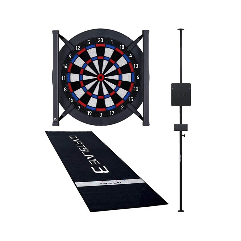 ダーツライブホーム・ポールスタンド付き DARTSLIVE(ダーツライブ) ポールスタンド ブラック(ダーツ スタンド