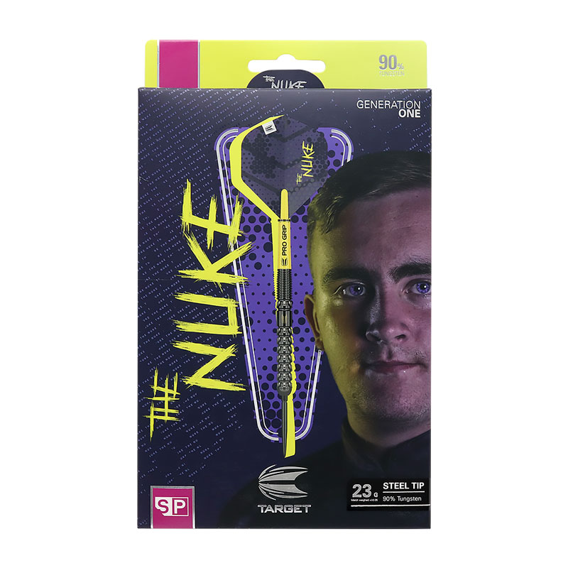 TARGET LUKE LITTLER スイスポイント 23g ルークリトラー Target Luke Littler Loadout Swiss Point Steel Tip Darts - 23gm
