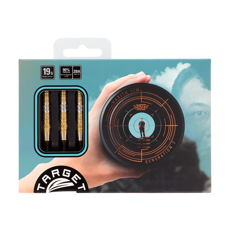 HOT SHOT(ホットショット) 2BA ターゲット HOT SHOT ホットショット 2BA18g ハリス・リム選手 ダーツ