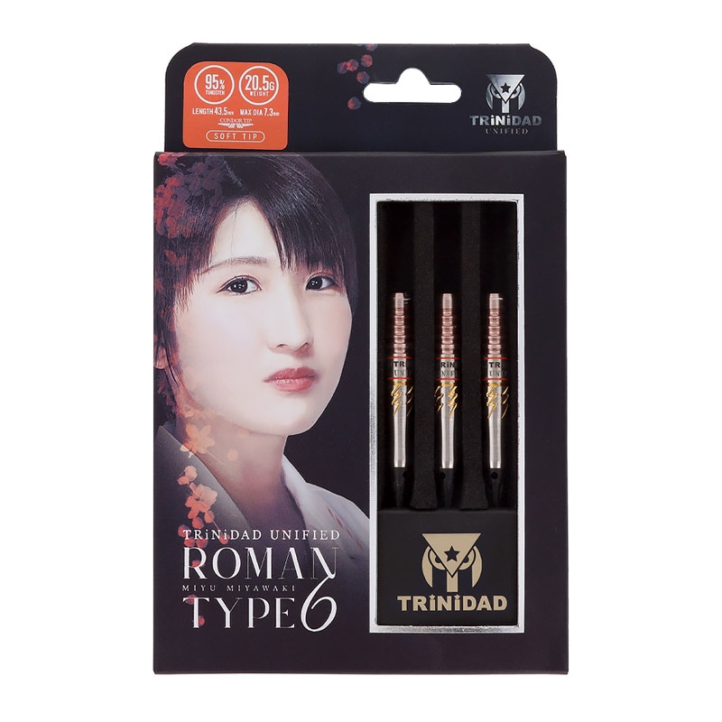 トリニダード UNIFIED Roman Type6 ローマン タイプ6 2BA ダーツ > ソフトダーツ > ブランド【タ行】 > トリニダード > PRO