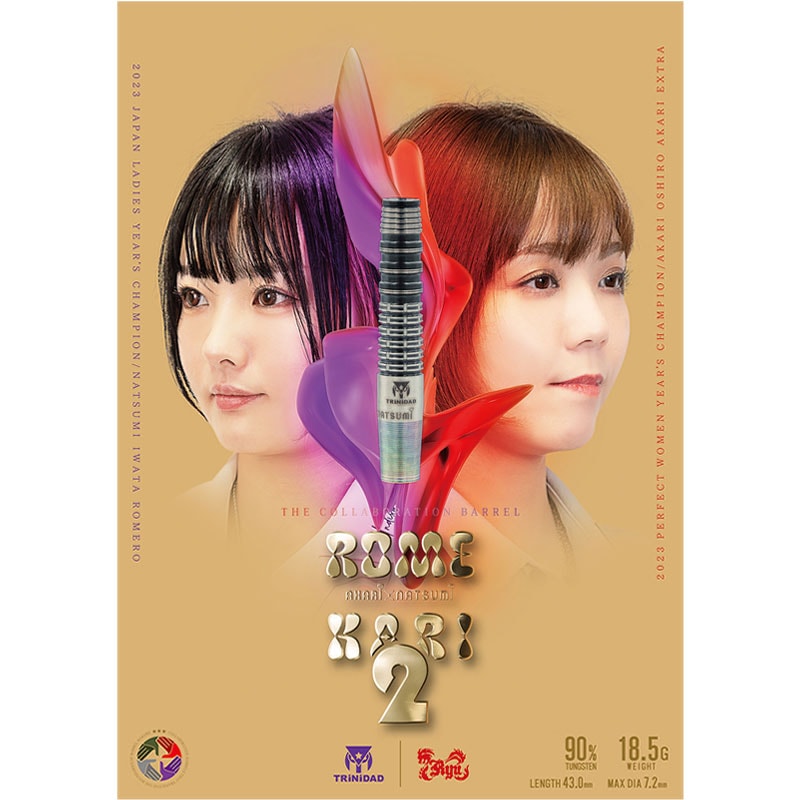 TRiNiDAD 【ROMEKARI2】ロメカリ2 ダーツ > ソフトダーツ > ブランド【タ行】 > トリニダード > TRiNiDAD