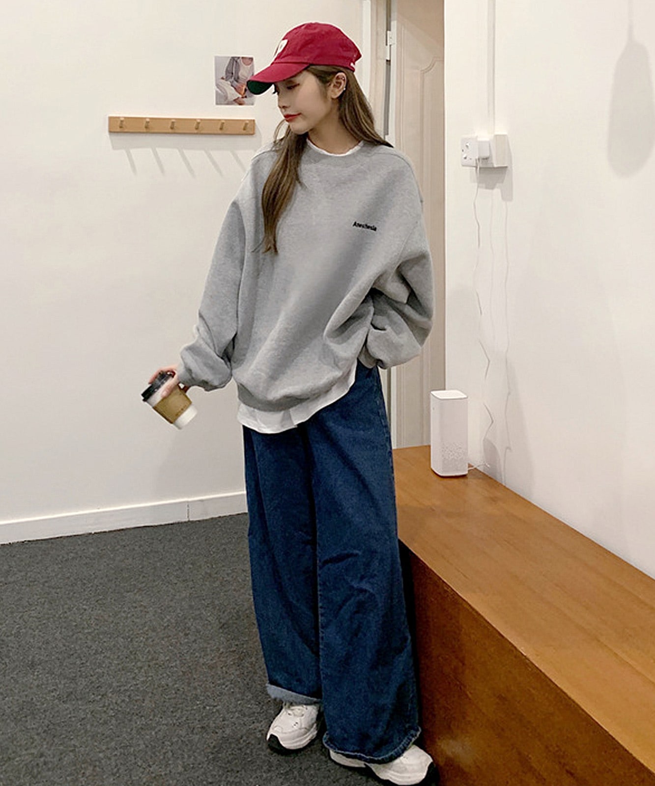 DEVICE select ストリートデザイン スウェット トレーナー メンズ