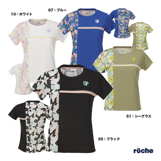 ローチェ roche テニスウェア レディス ゲームシャツ 258501