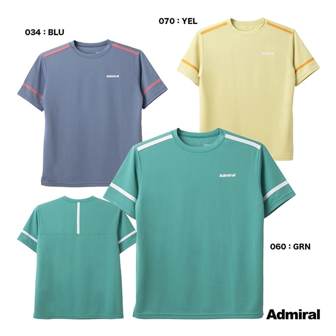 2025春夏新作 Admiral Tシャツ Mサイズ 2025春夏新作 Admiral Tシャツ