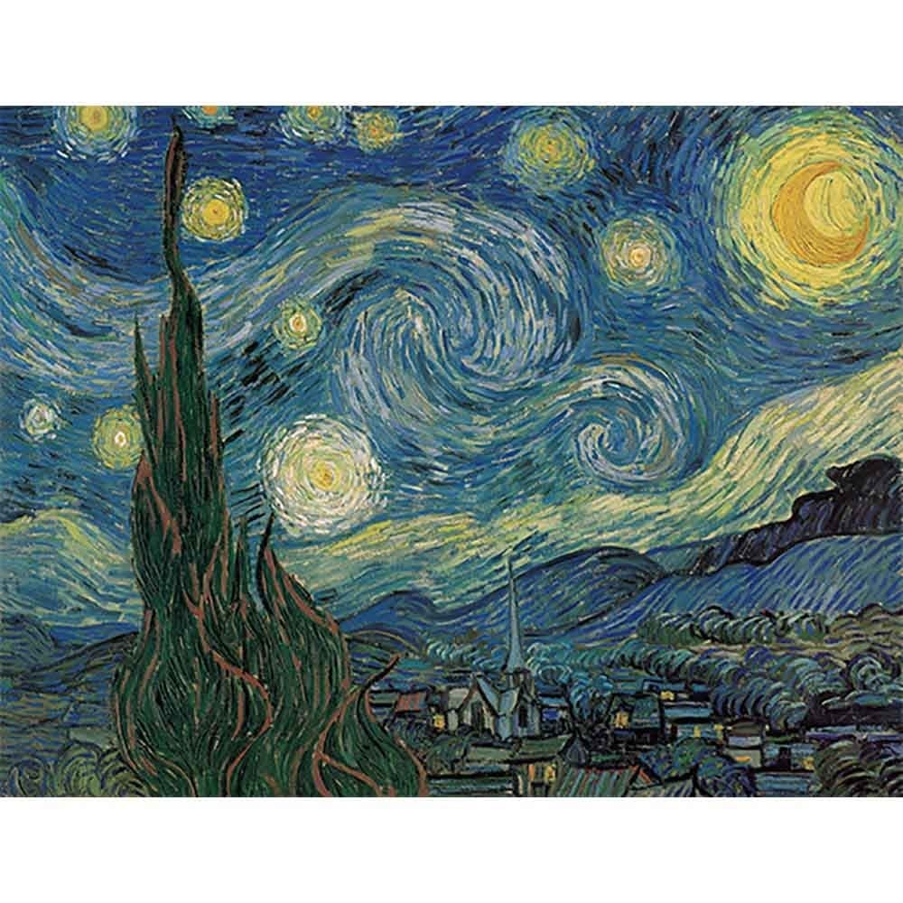 星月夜 【6号】 フィンセント・ファン・ゴッホ 【 額縁が選べる 額入り