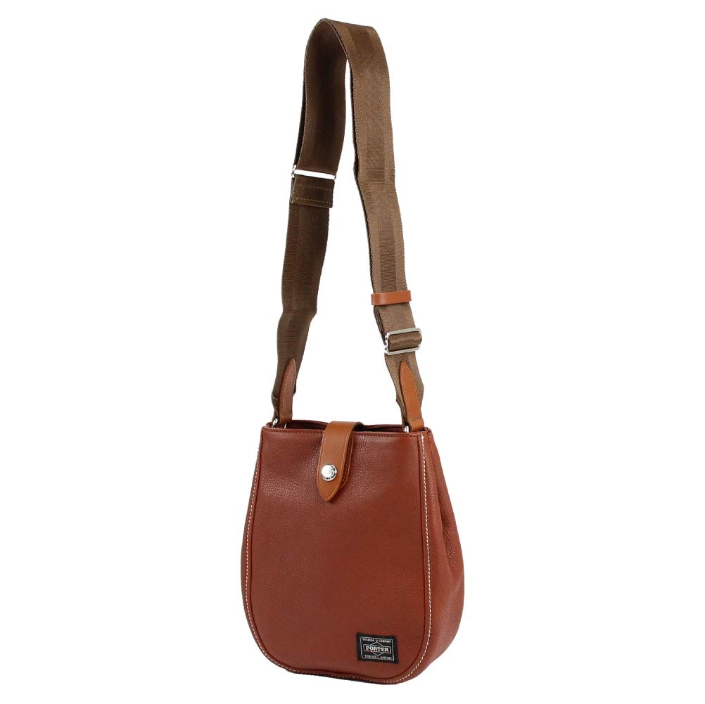 ポーター シスコ ショルダーバッグ(L) 小さめ メンズ 革 斜め掛け 吉田