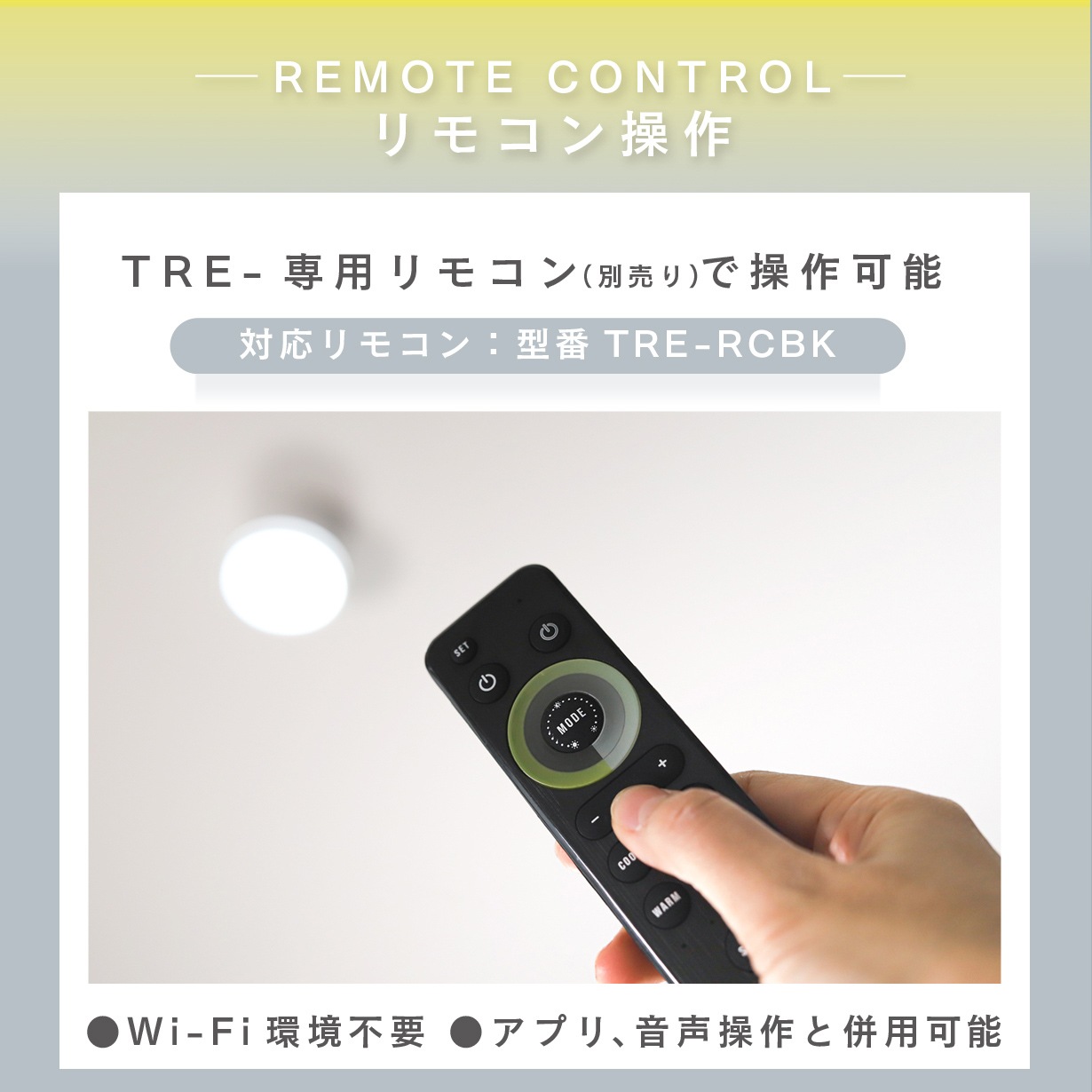 エジソンスマート TREO ミニシーリングライト 引掛けシーリング用