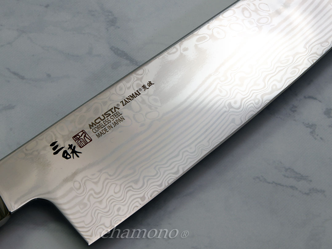 三昧ザンマイ アルティメット 荒波 コアレスダマスカス 三徳180