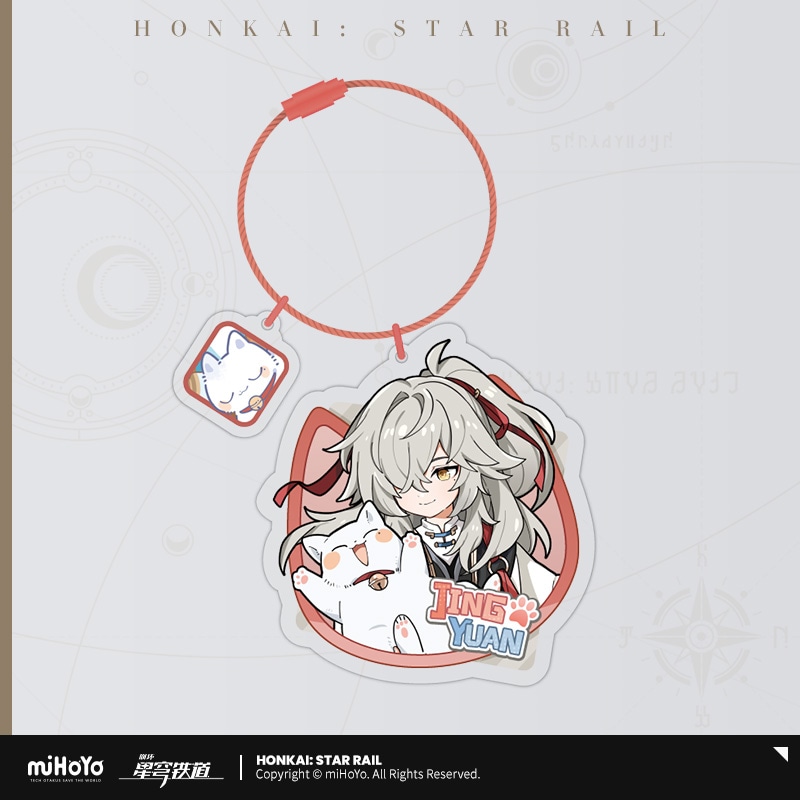 崩壊：スターレイル ちびネコシリーズ アクリルキーホルダー 景元 崩壊