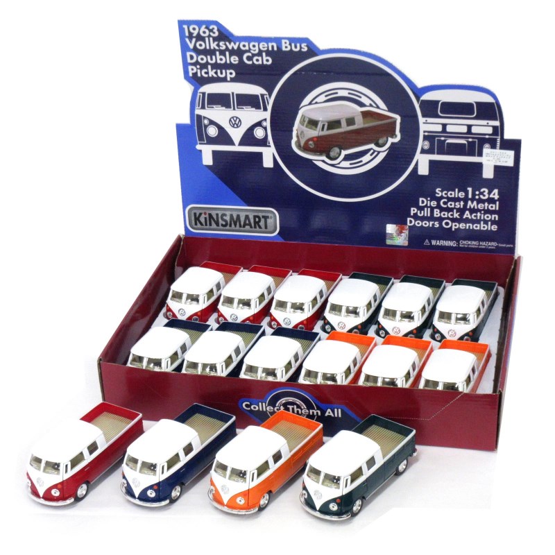 企業ロゴ入りミニカーセット 16台 ワーゲンバス 企業ロゴ入りミニカー