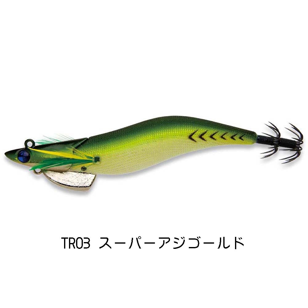 制限あり】フィッシュリーグ エギリー ダートマックスTR 40g BK