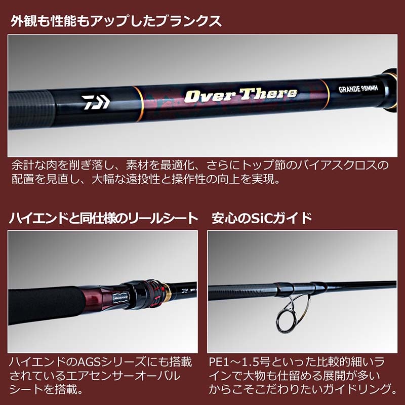 Daiwa オーバーゼア 103MH ダイワ オーバーゼア AIR 103MH (ロッド
