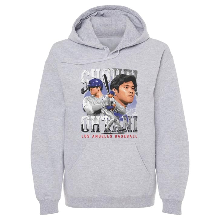 MLBPA公式ライセンス 大谷翔平 グラフィックパーカー ドジャース
