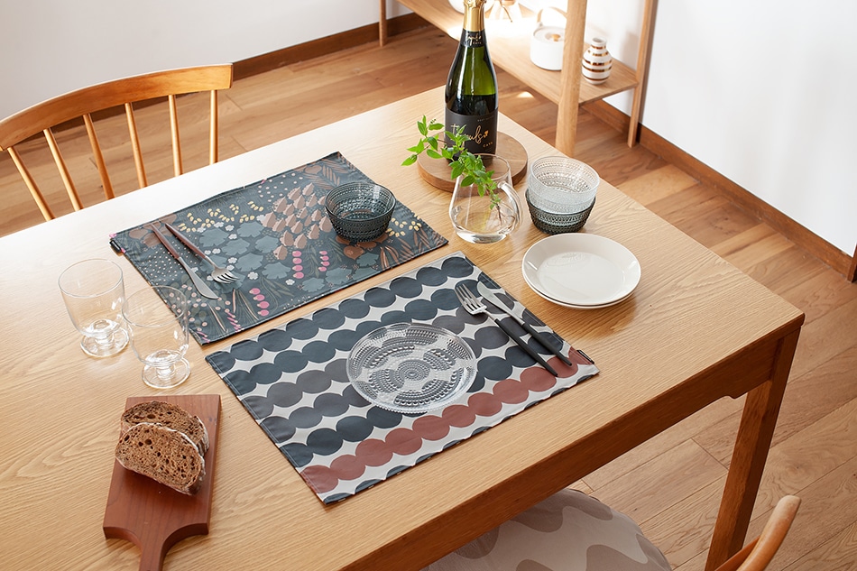 プレイスマット（マリメッコ／marimekko） フリーデザイン ｜ 北欧