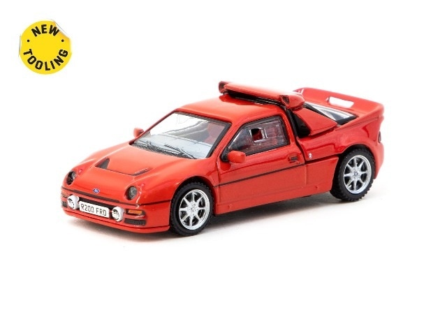新品 T64PR-001-RE Tarmac Works 1/64 フォード Ford RS200 Red ※限定