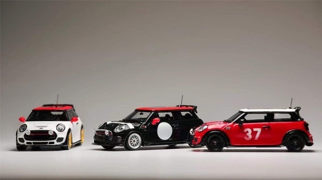 予約 cars' lounge 1/64 BMW ミニクーパー MINI COOPER ag Black 限定