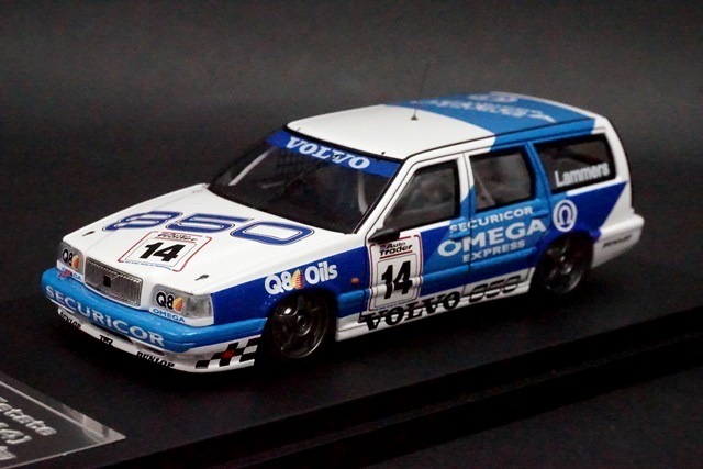 1/43 HPI 8112 ボルボ 850 エステート BTCC J.ラマース 1994 #14