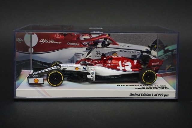 1/43 ミニチャンプス 447190007 アルファ ロメオ レーシング F1 C38