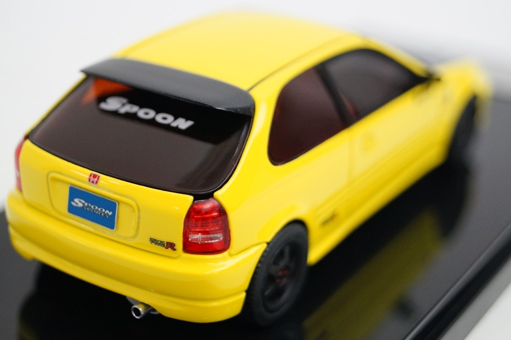 新品16S07-08 onemodel 1/43 ホンダ シビック EK9 Spoon イエロー