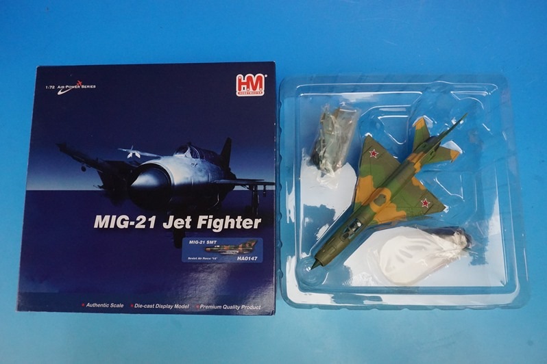 1/72 MIG-21 ミグ SMT ソビエト空軍 16 [HA0147］ ホビーマスター/中古
