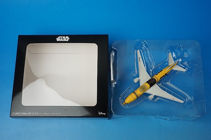 ダイキャスト JA743A C-3PO ANA JET 1/500 新品 ダイキャスト JA743A C