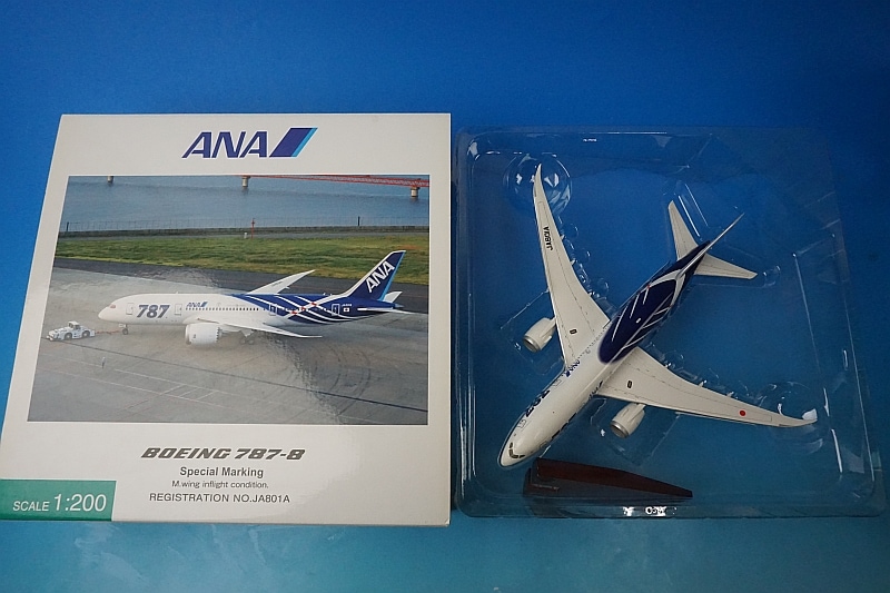 全日空商事 1/200 ボーイング787 エアジャパン JA803A 全日空商事 【1